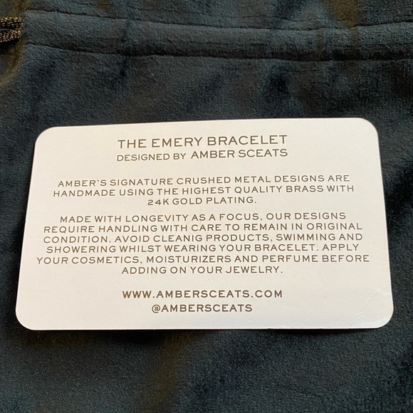 Amber Sceats Emery Cuff Bracelet ~ Rachel Zoe 📦 of Style - Picture 7 of 8